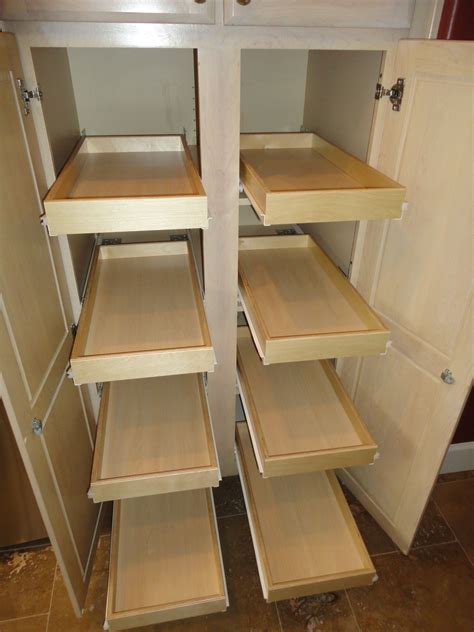 storage cabinets with sliding shelves